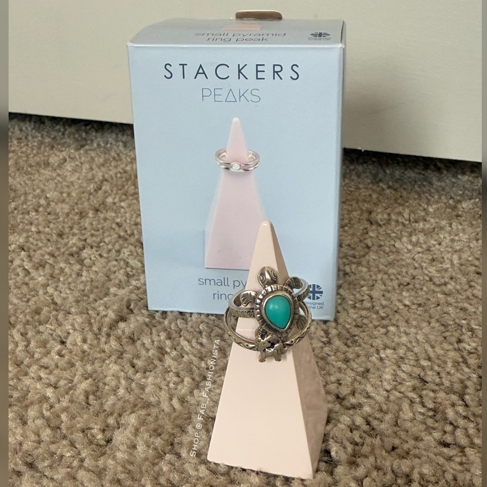 Ring holder jewelry stacker